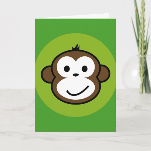 Carte Cheeky Monkey (Devant)