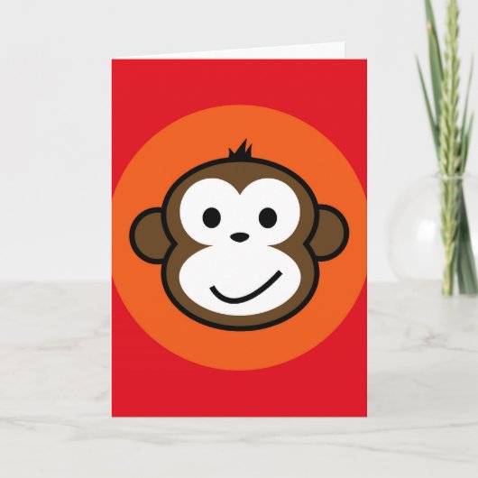 Carte Cheeky Monkey (Devant)