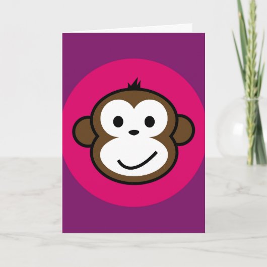 Carte Cheeky Monkey (Devant)