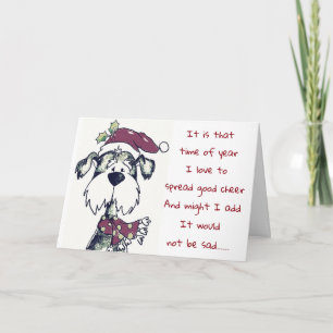 CARTE *CHEER* À DERNIER NOËL "TOUTE L'ANNÉE"