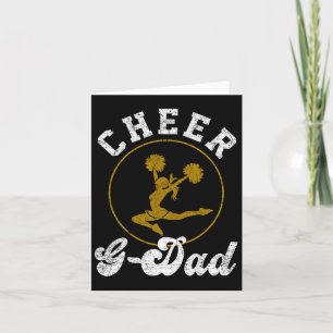 Carte Cheer G Papa Cheerleader Fête des pères d'amoureux