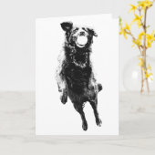 Carte Cheer in soft motion (Fleur jaune)