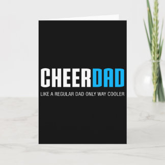 Carte Cheer Papa Drôle Mignon Cadeau de Fête des Pères C