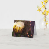 Carte Cheerful Blank (Fleur jaune)