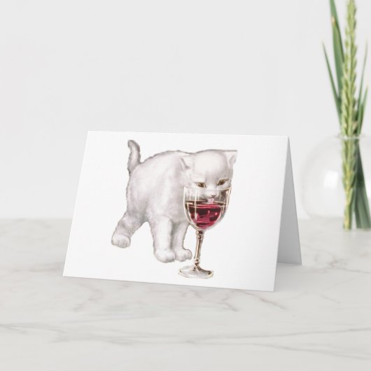 Carte Cheers Kitten (Devant)