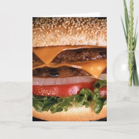Carte Cheeseburger (Devant)