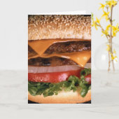 Carte Cheeseburger (Fleur jaune)