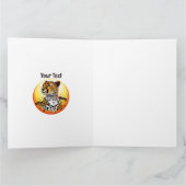 Carte Cheetah African Feline Wild Animal (Intérieur)