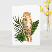 Carte Cheetah Outlook (Fleur jaune)