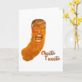 CARTE CHEETO TWEETO (Fleur jaune)