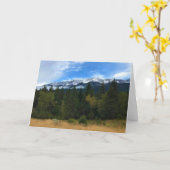 Carte Chef Joseph Mountain, Oregon (Fleur jaune)