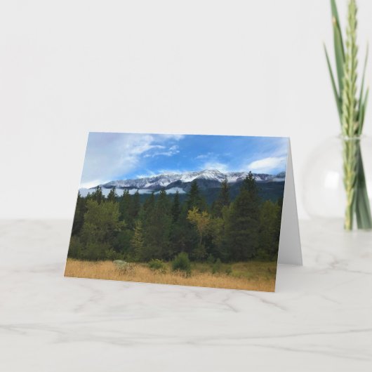 Carte Chef Joseph Mountain, Oregon (Devant)