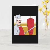 Carte Chef Kebab (Fleur jaune)