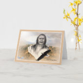 Carte Chef Ouray (Ute) Colorado Amérindien (Fleur jaune)