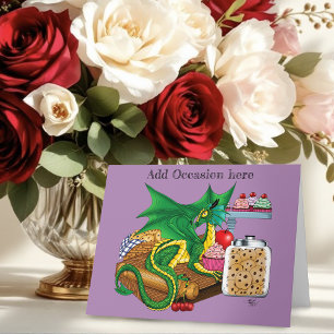 Carte Chef pâtissier Dragon Vert