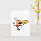 Carte Chef pizza italienne (Fleur jaune)