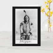 Carte Chef - Sitting Bull 1889 (Fleur jaune)