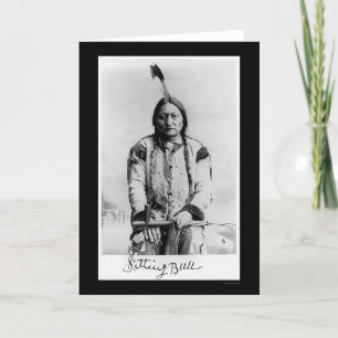 Carte Chef - Sitting Bull 1889