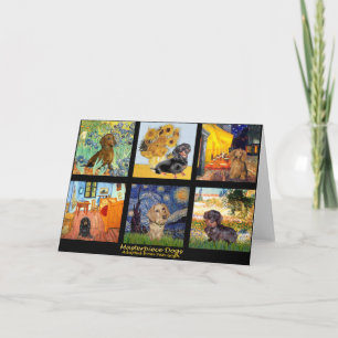 Carte Chefs-d'œuvre de Dachshunds composites