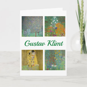 Carte Chefs-d'oeuvre Gustav Klimt