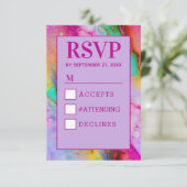 Carte Chem 7 rose RSVP (Debout devant)