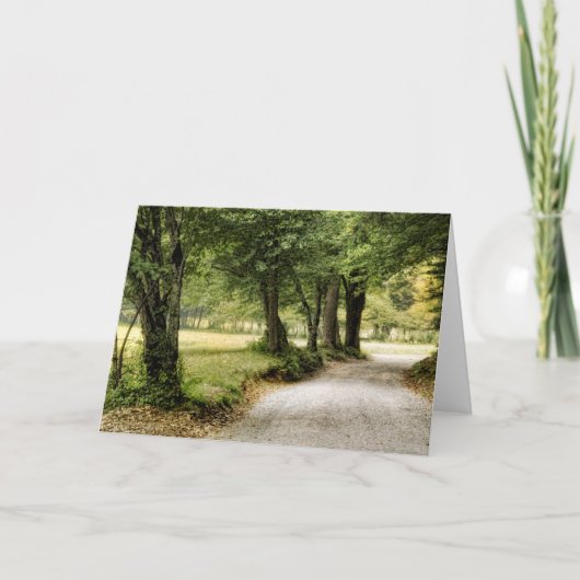 Carte Chemin dans le pays (Devant)