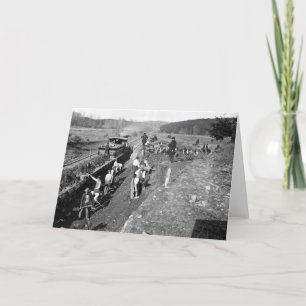 Carte Chemin de fer de guerre civile chez Clifton, la