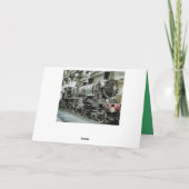 Carte Chemin de fer vintage (Dos)