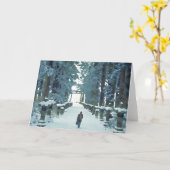 Carte Chemin de neige (Fleur jaune)