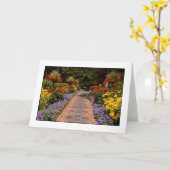 Carte Chemin du jardin (Fleur jaune)