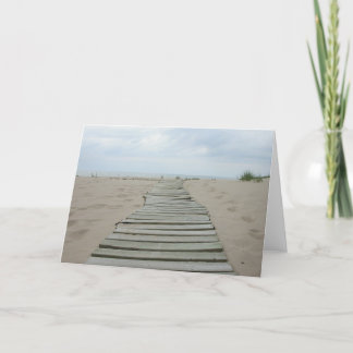 Carte Chemin en bois de planche