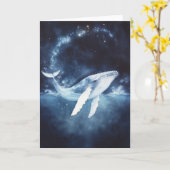 Carte Chemin Starlight de la baleine à bosse (Fleur jaune)