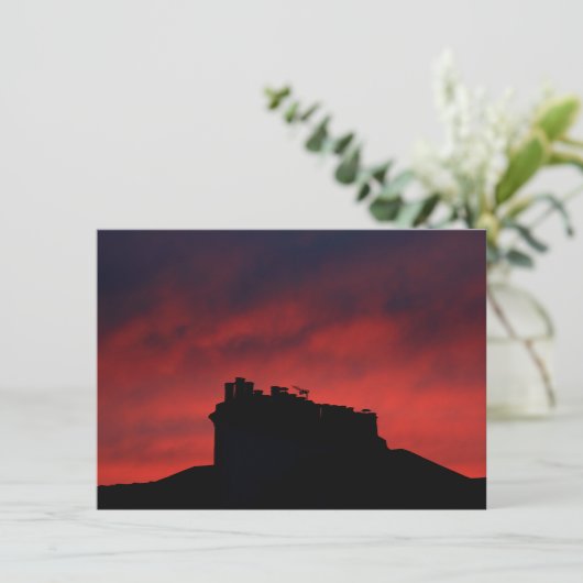 Carte Cheminées couchées (Debout devant)