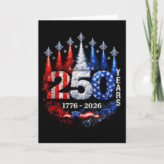 Carte Chemise 250 Ans Usa Patriotique 4 Juillet Ameri