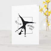 Carte Chemise à roue (Fleur jaune)