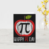 Carte Chemise Apple Pi Math (Fleur jaune)