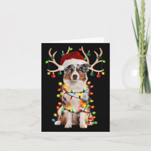 Carte Chemise australienne Shepherd Christmas Tree Austr