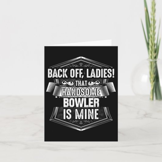 Carte Chemise Bowler Bowling Femme (Devant)