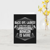 Carte Chemise Bowler Bowling Femme (Fleur jaune)