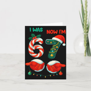 Carte Chemise d'anniversaire de 7 ans J'étais 6 maintena