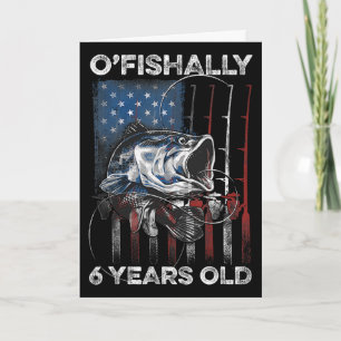 Carte Chemise de 6 ans officiellement pour 6ème annivers