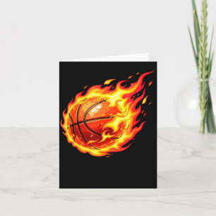 Carte Chemise de basketball incendiaire joueur de basket