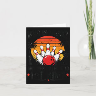 Carte Chemise de bowling amusante qui est Mark et pourqu