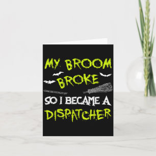 Carte Chemise de costume d'Halloween pour Dispatcher drô