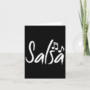 Carte Chemise de danse Salsa Danser Danser Dons Dons Don