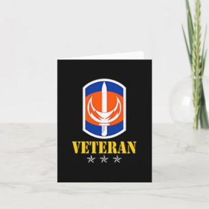 Carte Chemise de la fête des vétérans 228e brigade de si