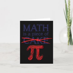 Carte Chemise de la Journée de Pi Les maths c'est un jeu