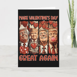 Carte Chemise de la Saint-Valentin Trump Faire la Saint-