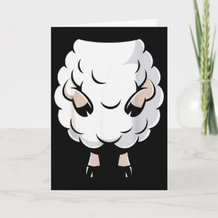 Carte Chemise de mouton Adulte Enfants Hommes Femmes Agn