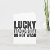 Chemise de négociation chanceuse Cadeau drôle de t